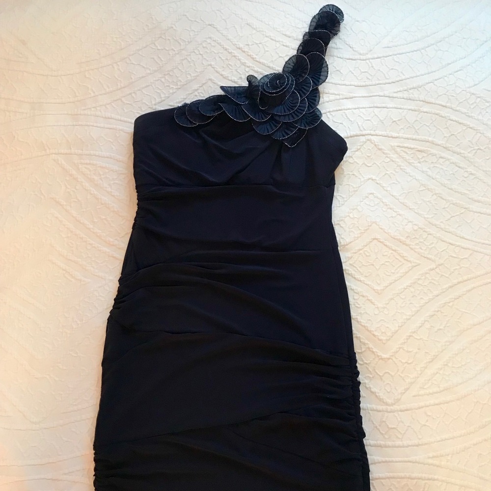 Navy blue dress